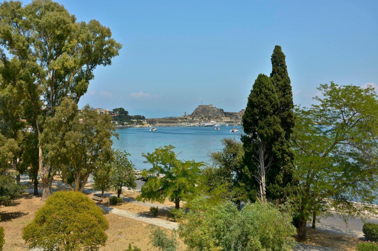 Luxury Bay View Apartment Corfu  Exterior foto